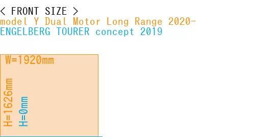 #model Y Dual Motor Long Range 2020- + ENGELBERG TOURER concept 2019